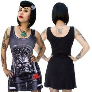 Kreepsville666 Mars Attacks alien tank dress